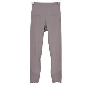 Lululemon Align Scallop Hem High Rise Pant Women 4 Violet Verbena Legging Active